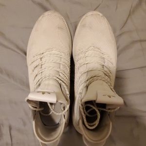 White Adidas shoes